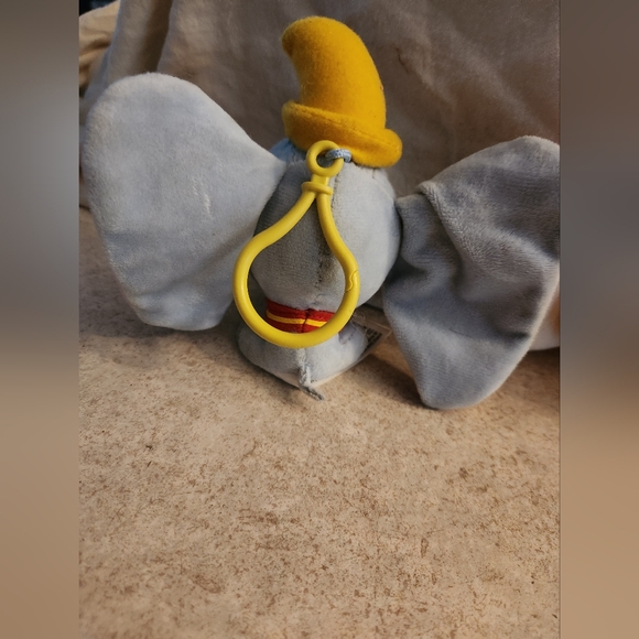 Dumbo The Flying Elephant Baby Toy With Clip By Disney Parks - Picture 3 of 4